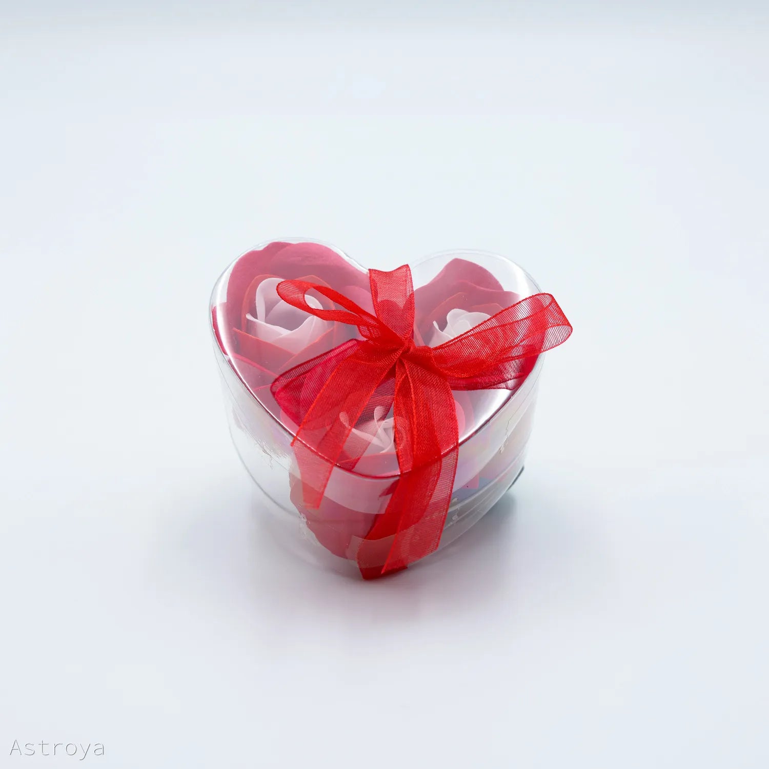 Fleurs de savon - Coeur de 3 roses