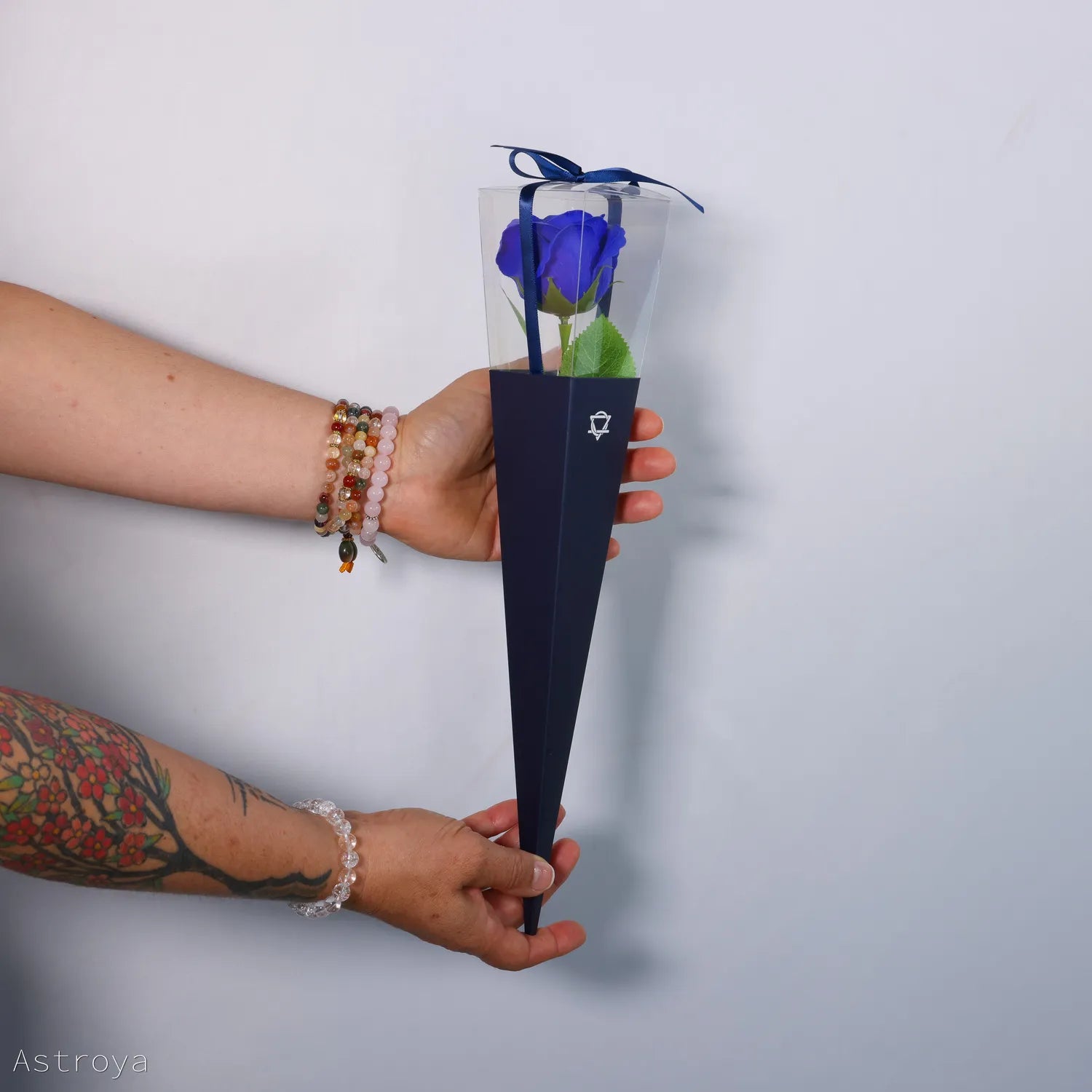 Fleur de savon - Rose avec tige