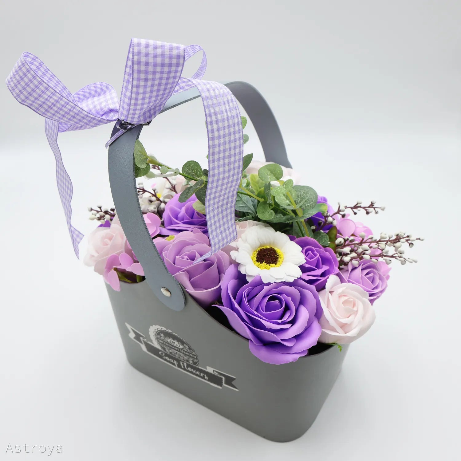 Panier de fleurs de savon - XL