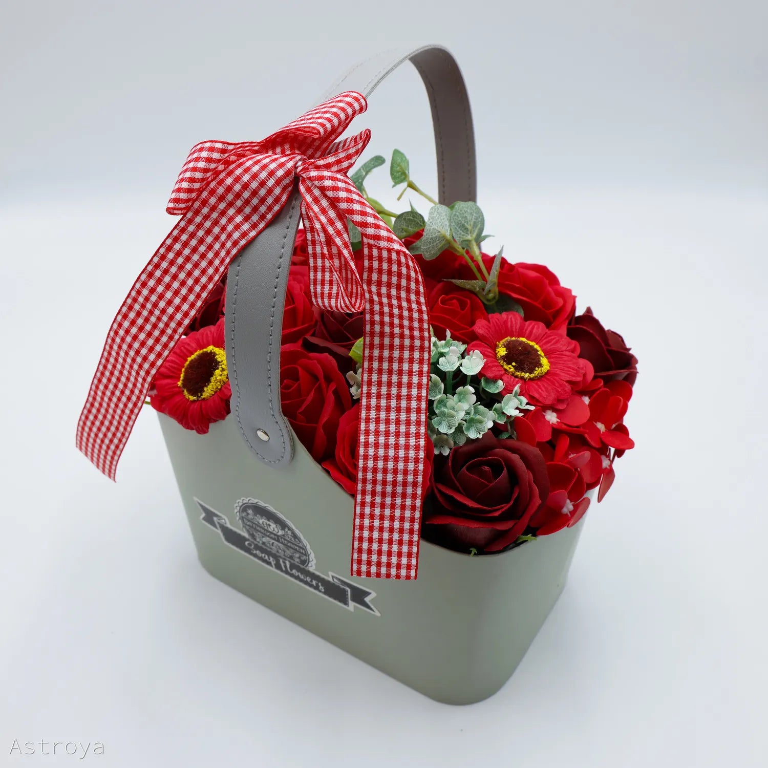 Panier de fleurs de savon - XL