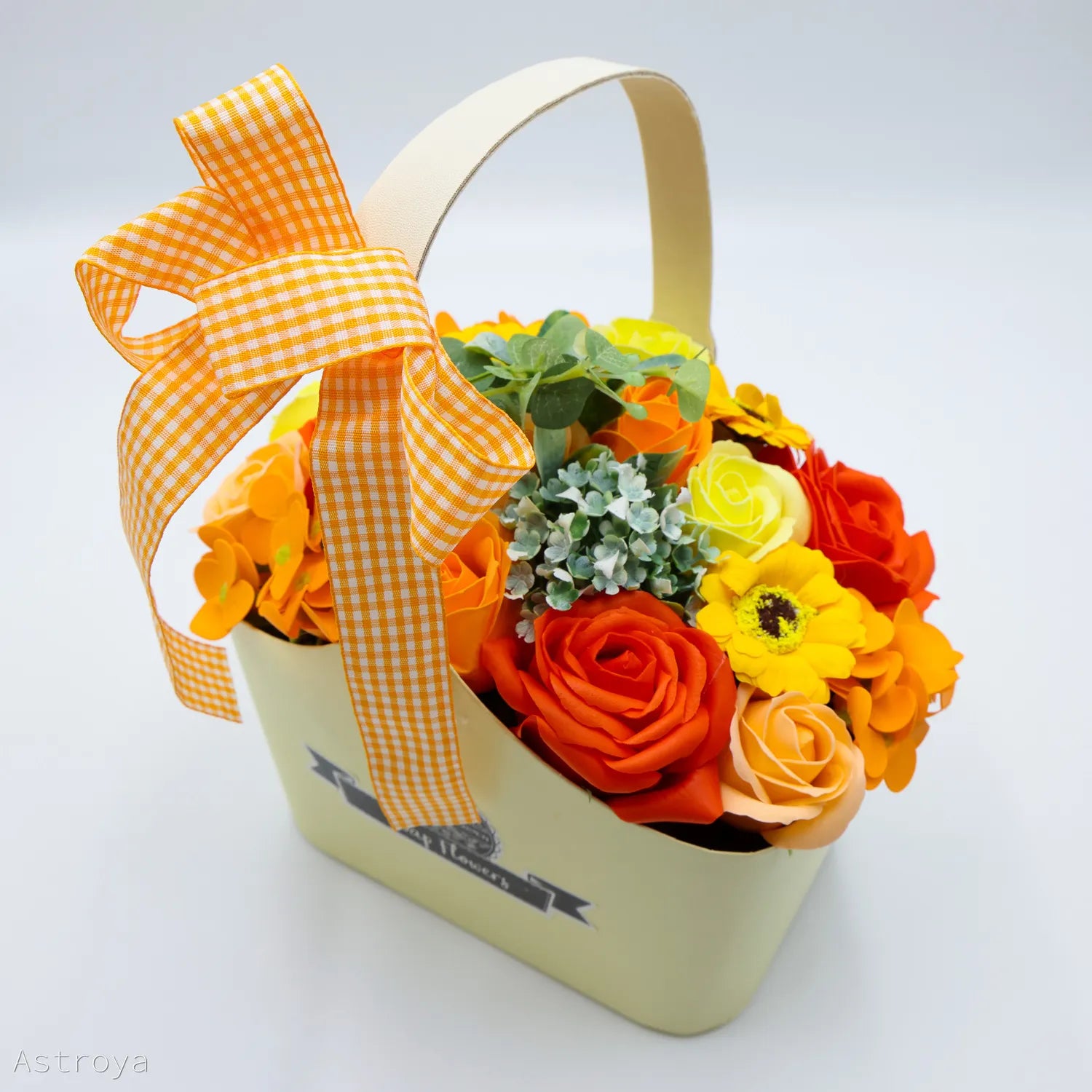 Panier de fleurs de savon - XL