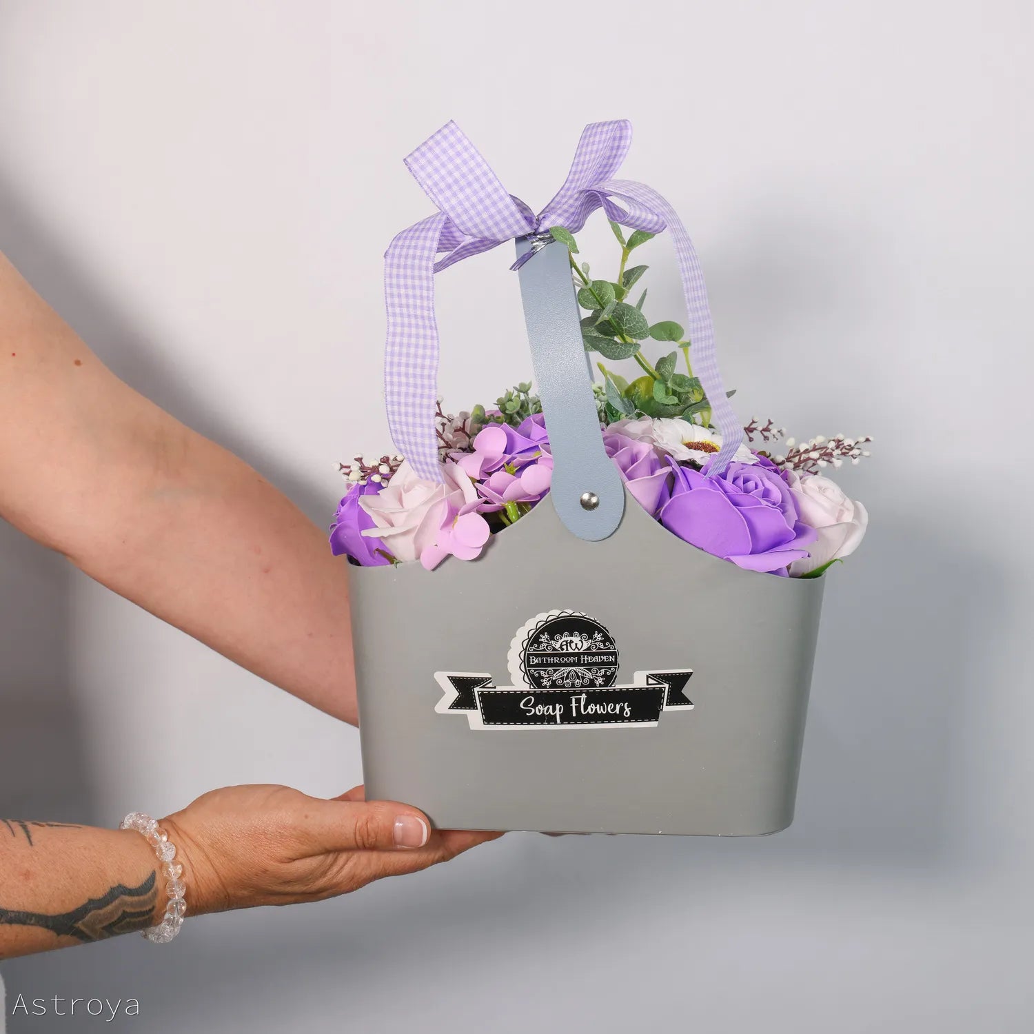 Panier de fleurs de savon - XL
