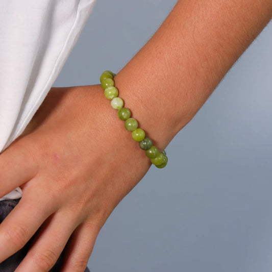 Bracelet Xinyi en Jade | 21 perles