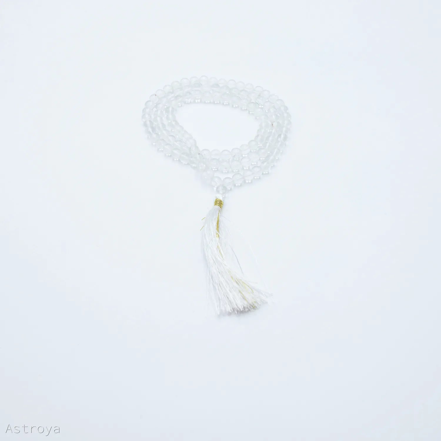 Mala Cristal de Roche | 108 perles - vue globale