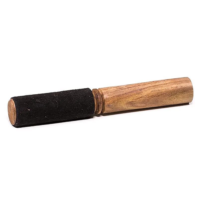 Bâton bois 19cm pour bol chantants - Noir - Astroia