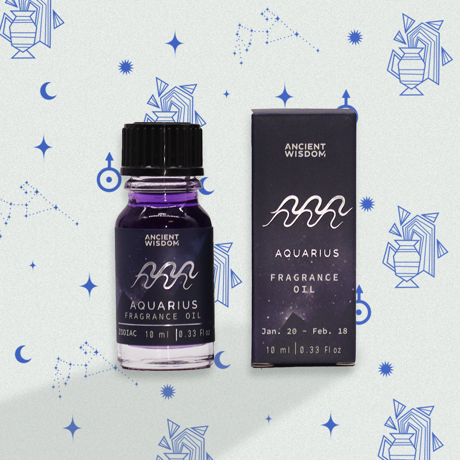 Parfum astrologique Verseau | Améthyste et Ambre 10ml