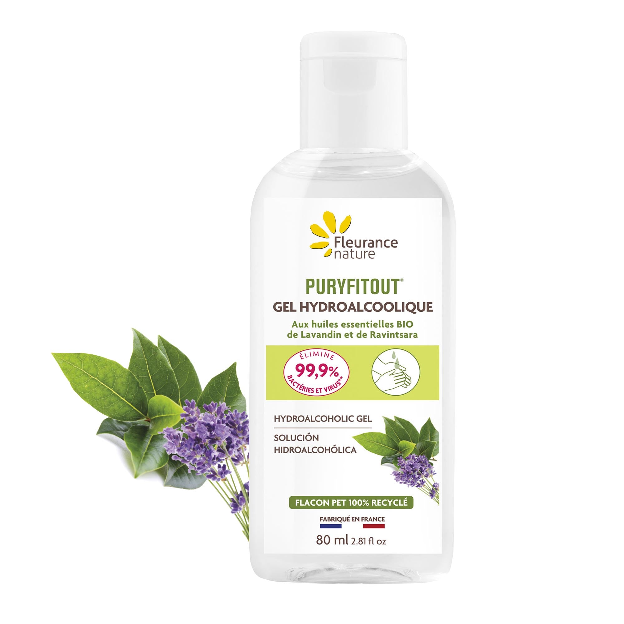 Gel hydroalcoolique Puryfitout | 80ml