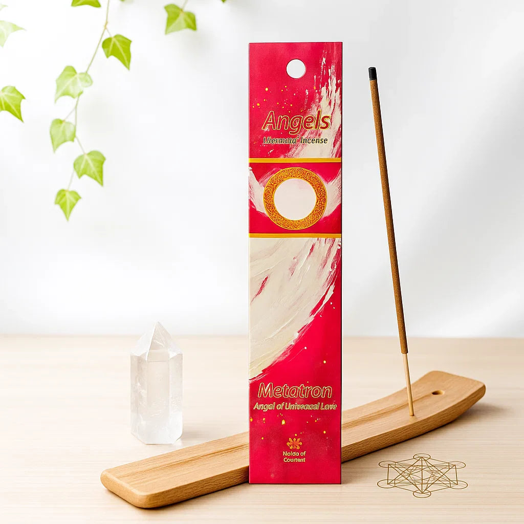 Encens Archange Metatron pour élévation spirituelle et connexion aux énergies supérieures