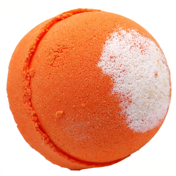 Bombe de bain au karité Orange et Cannelle – Hydratation & Relaxation - 180g de détente