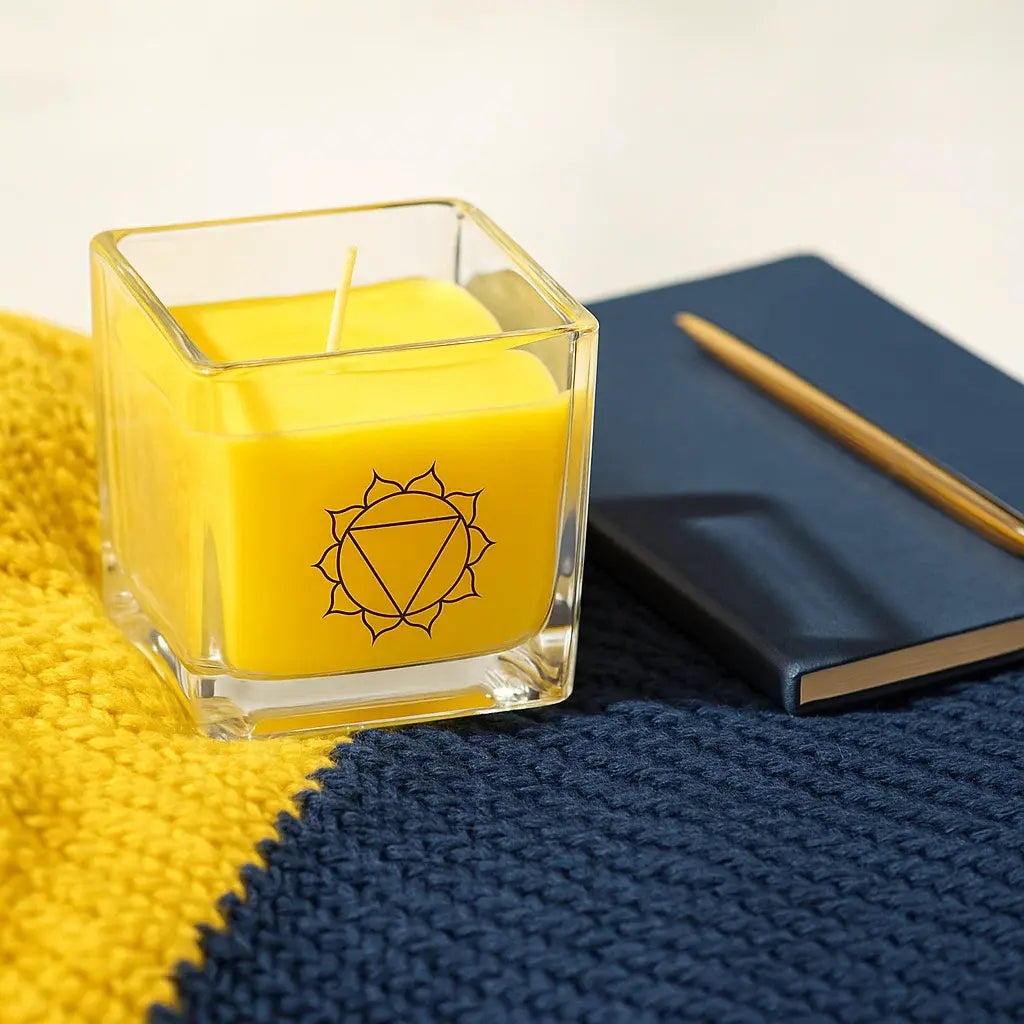 Bougie chakra jaune