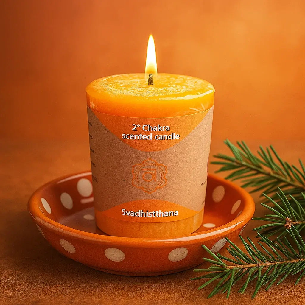 Bougie parfumée 2e chakra