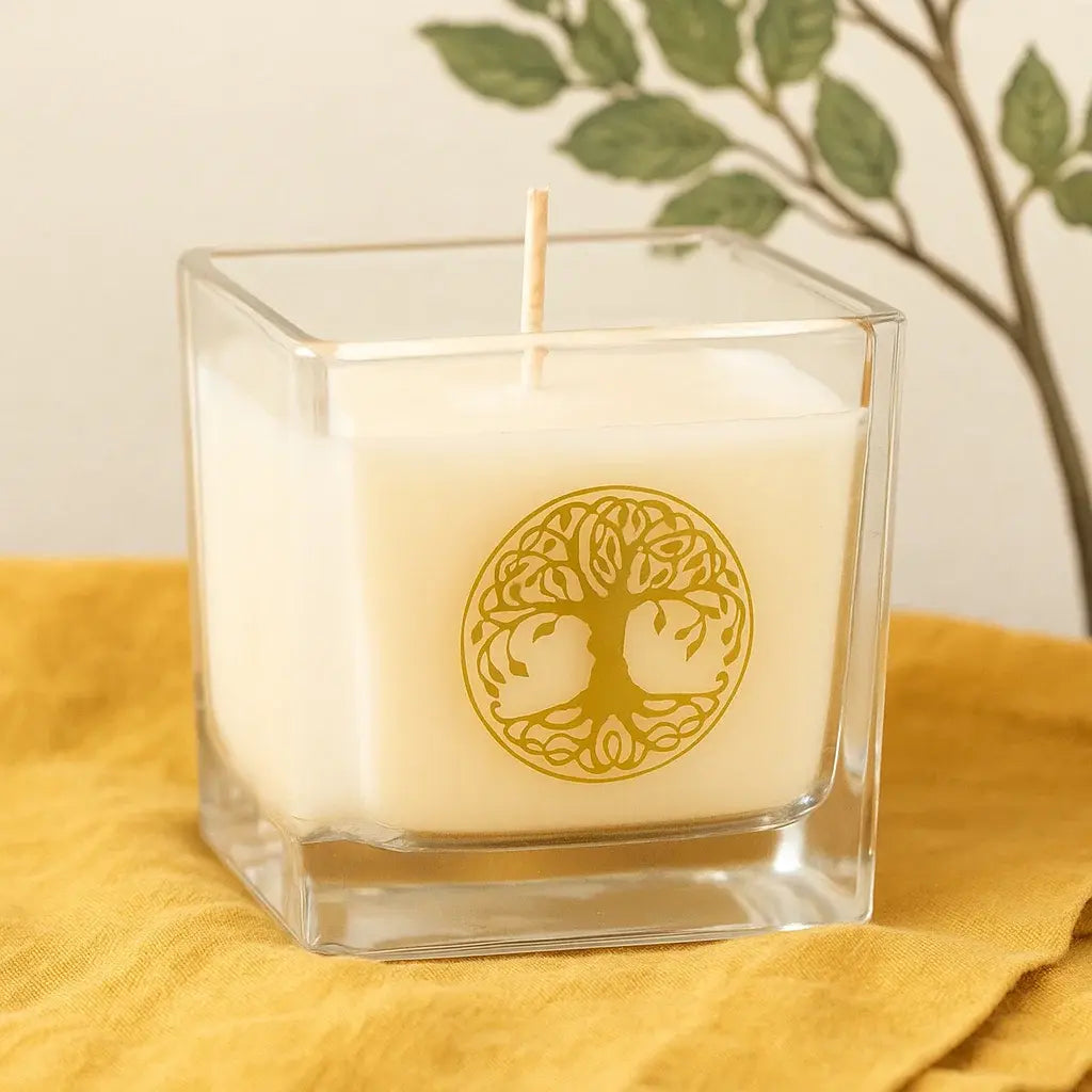 Bougie parfumée cire de colza Arbre de Vie