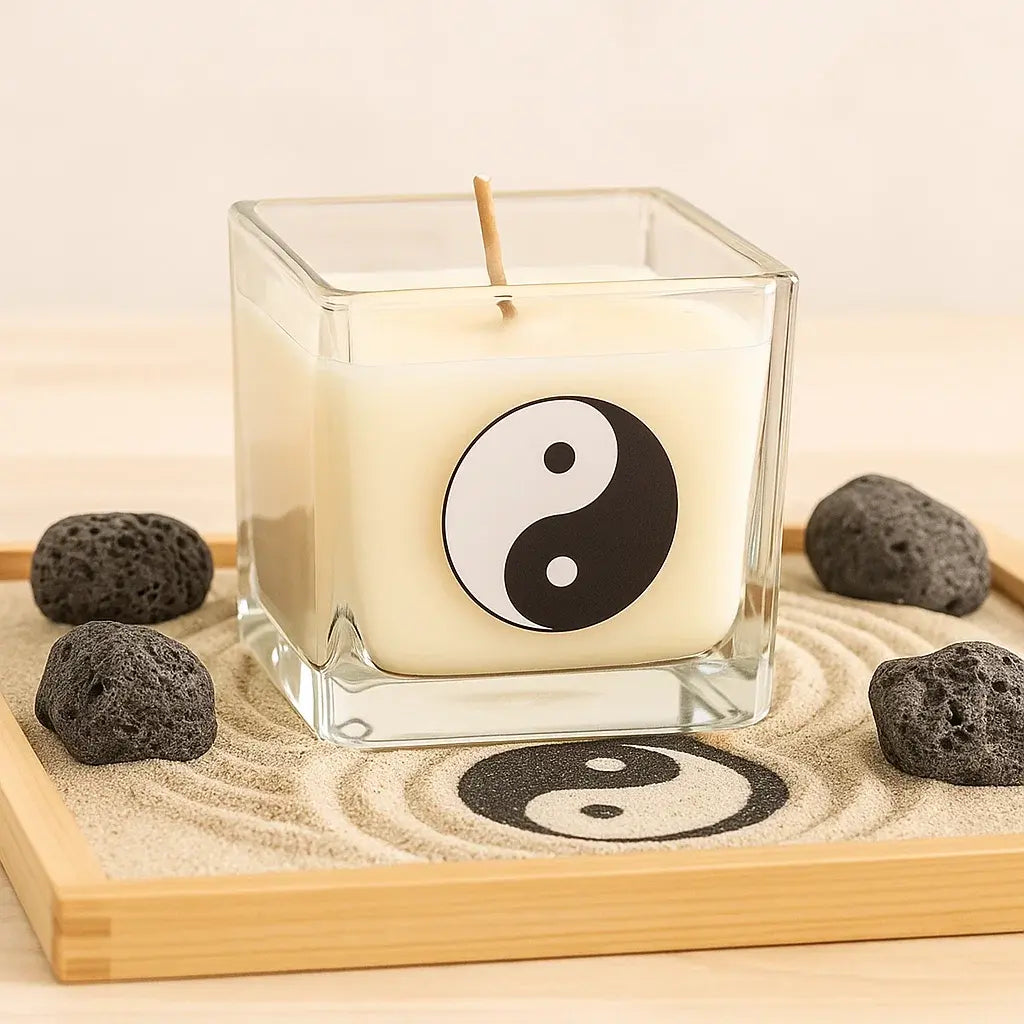Bougie parfumée cire de colza YIn Yang