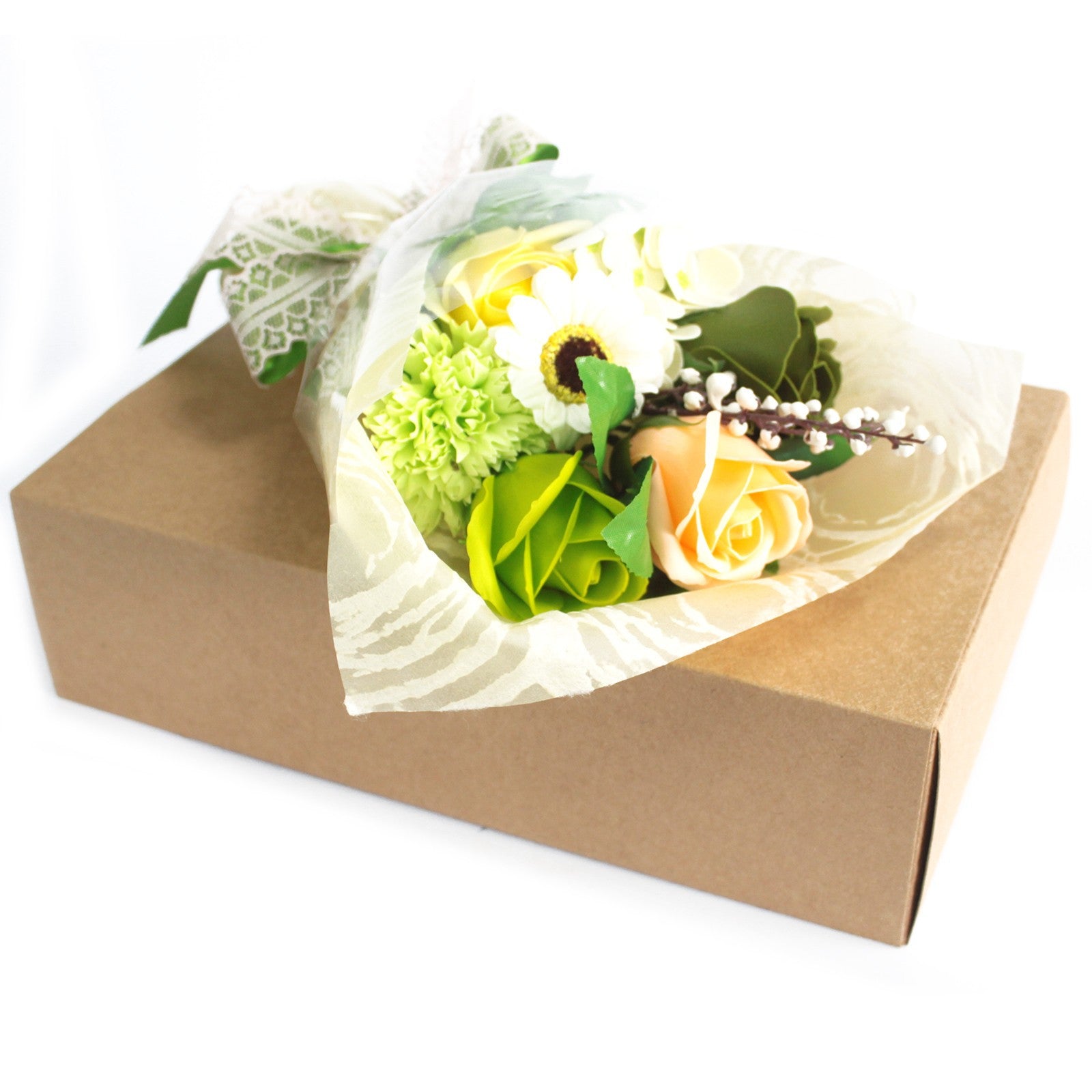 Bouquet floral en savon décoratif – idée cadeau fête des mères Astroya