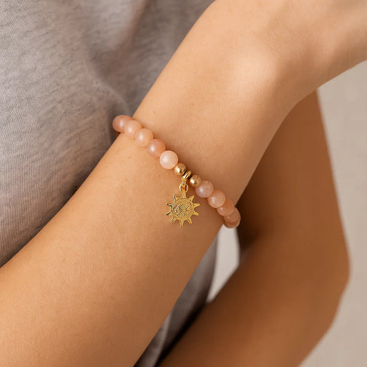 Bracelet Pierre de Soleil | Breloque Soleil