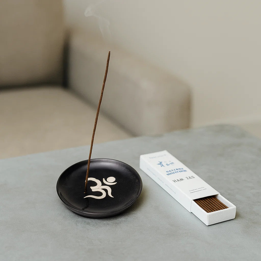 Brûleur encens cônes et bâtons - Om
