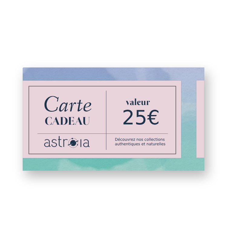 Carte Cadeau Astroia - 25 € - Astroia