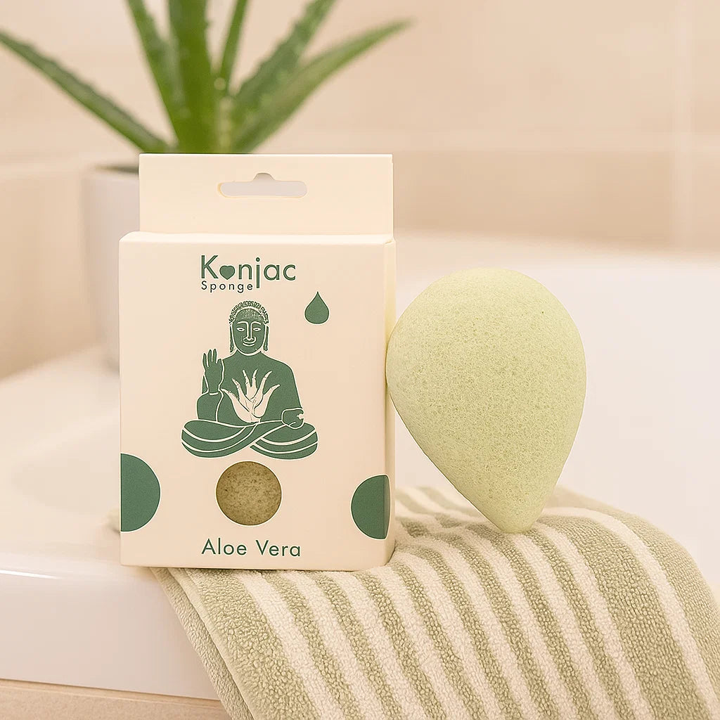 Éponge Konjac - Bienfaits naturels