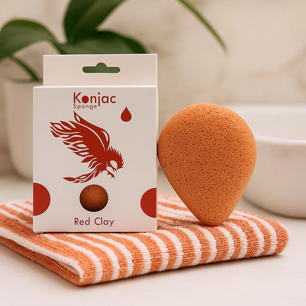 Éponge Konjac - Bienfaits naturels