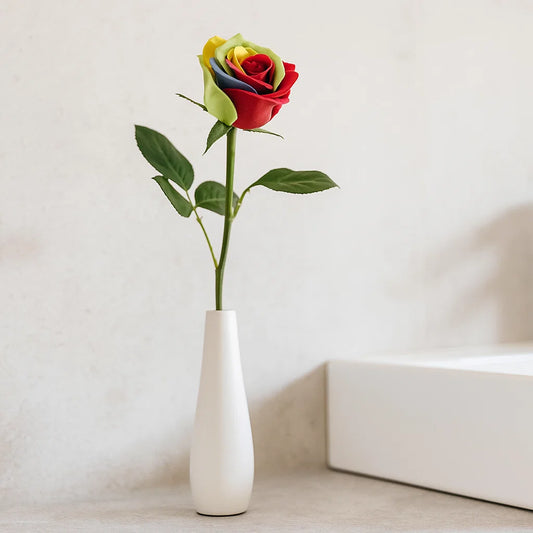 Fleur de savon - Rose avec tige