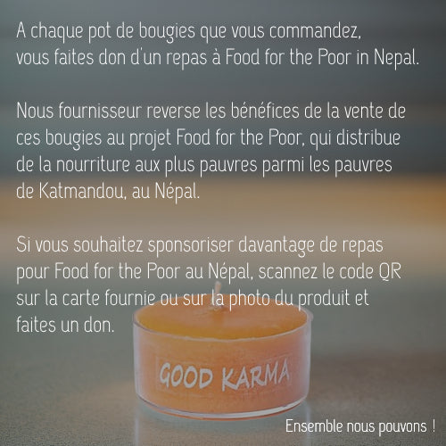 Bougies Good Karma