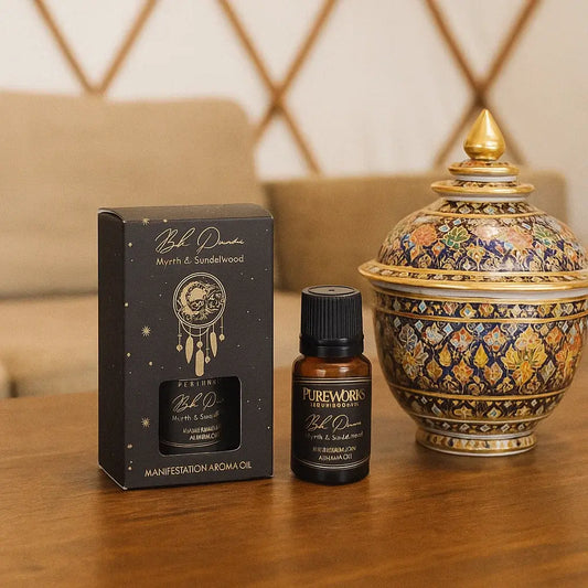 Parfum d'ambiance pour diffuseur - Myrrhe & Bois de santal