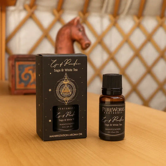 Parfum d'ambiance pour diffuseur - Sauge & Thé blanc