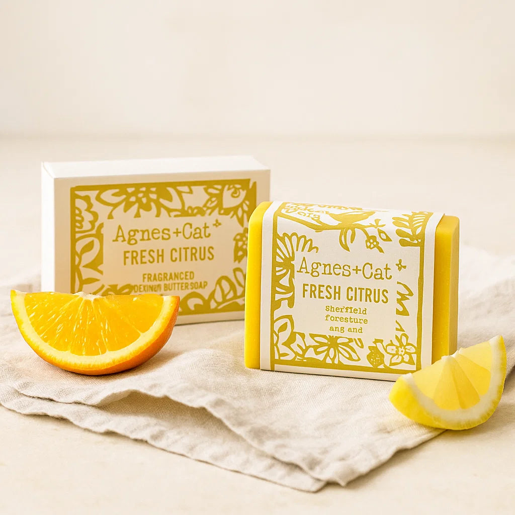 Savon Artisanal Agrumes – Fraîcheur et Énergie