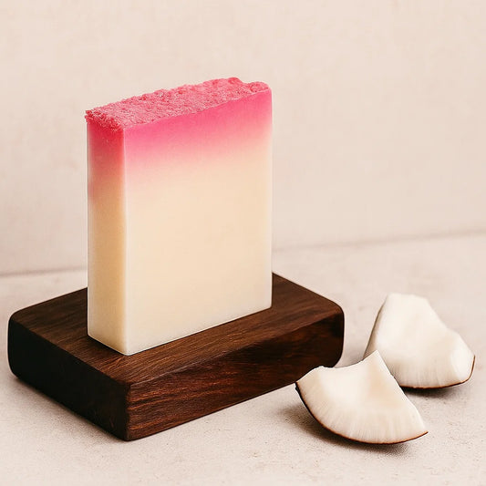 Savon Artisanal à l'Huile de Coco - Noix de Coco