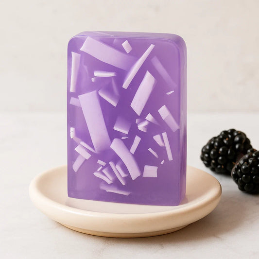 Savon Artisanal à l'Huile de Coco - Mûre Sauvage