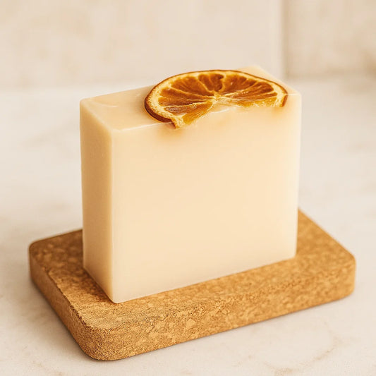 Savon Artisanal à l'Huile de Coco et Agrumes - Tranche de Soleil