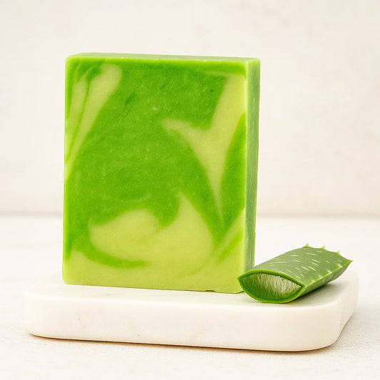 Savon Artisanal à l'Huile d'Olive et Aloe Vera