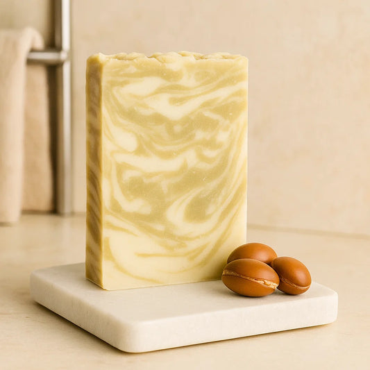 Savon Artisanal Huile d'Olive et Huile d'Argan