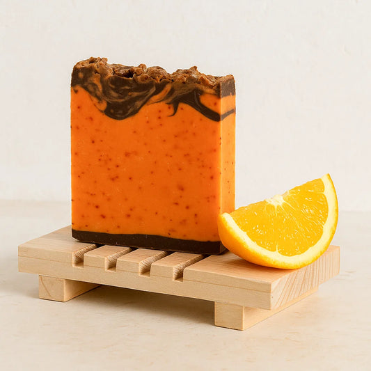 Savon artisanal à l'huile d'olive, Cannelle & Orange