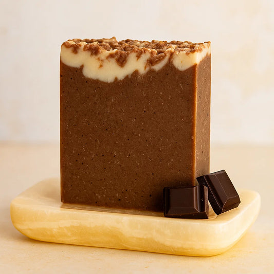 Savon Artisanal Huile d'Olive et Chocolat