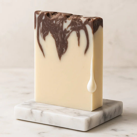 Savon Artisanal à l'Huile d'Olive et Lait de Chèvre