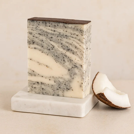 Savon Artisanal Huile d'Olive et Noix de Coco