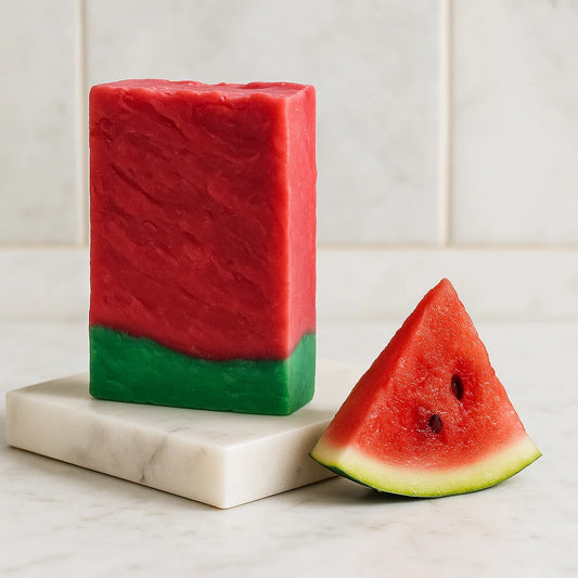 Savon Artisanal à l'Huile d'Olive et Pastèque