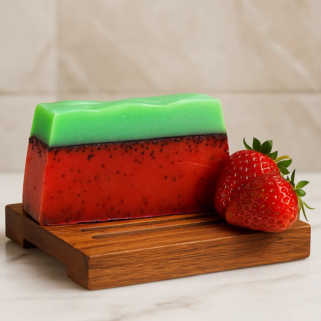 Savon artisanal Paradis tropical | Fraise