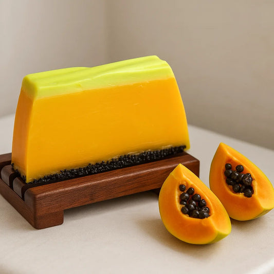Savon Artisanal Papaye – Hydratation et Douceur Tropicale