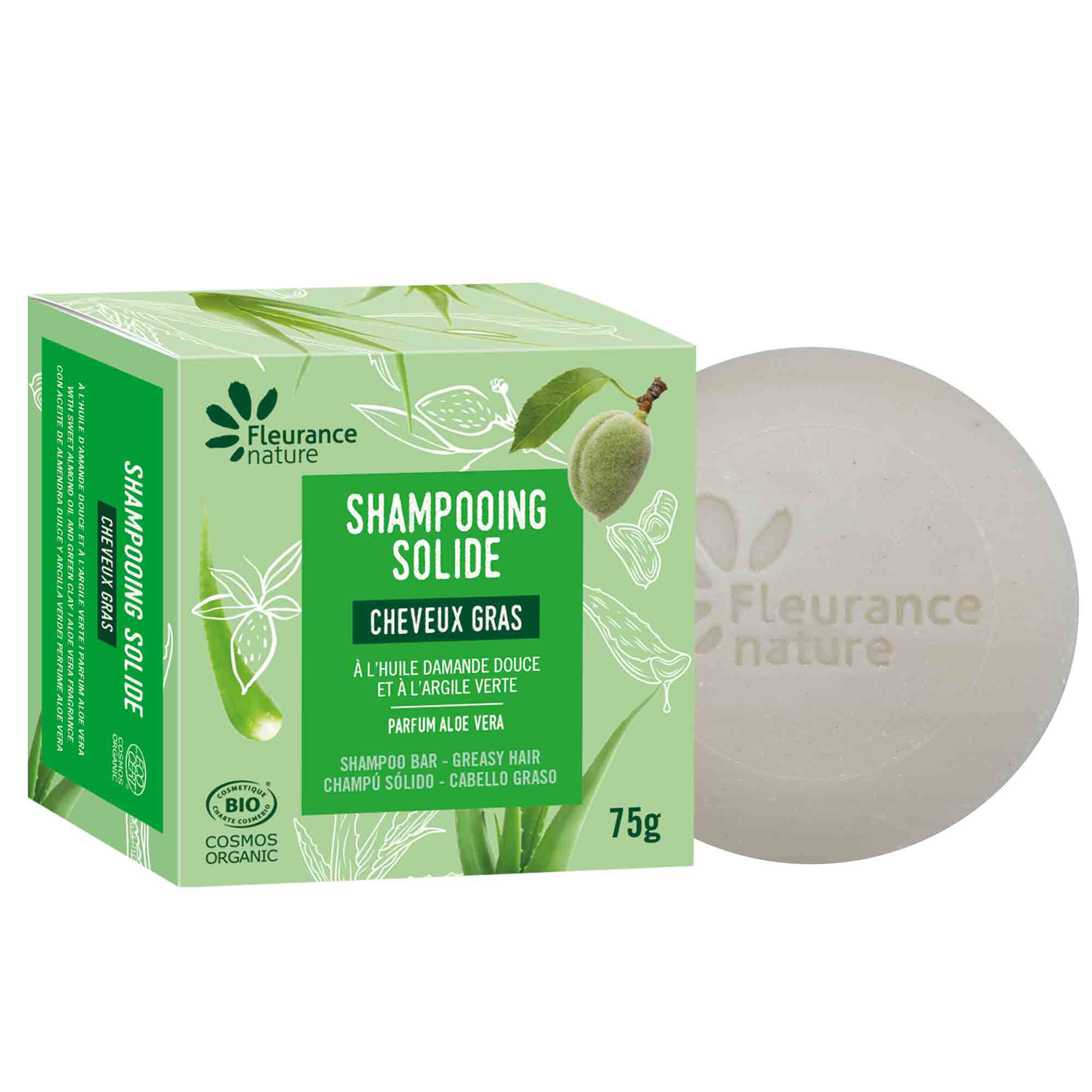 Shampoing solide Fleurance Nature | 75g
