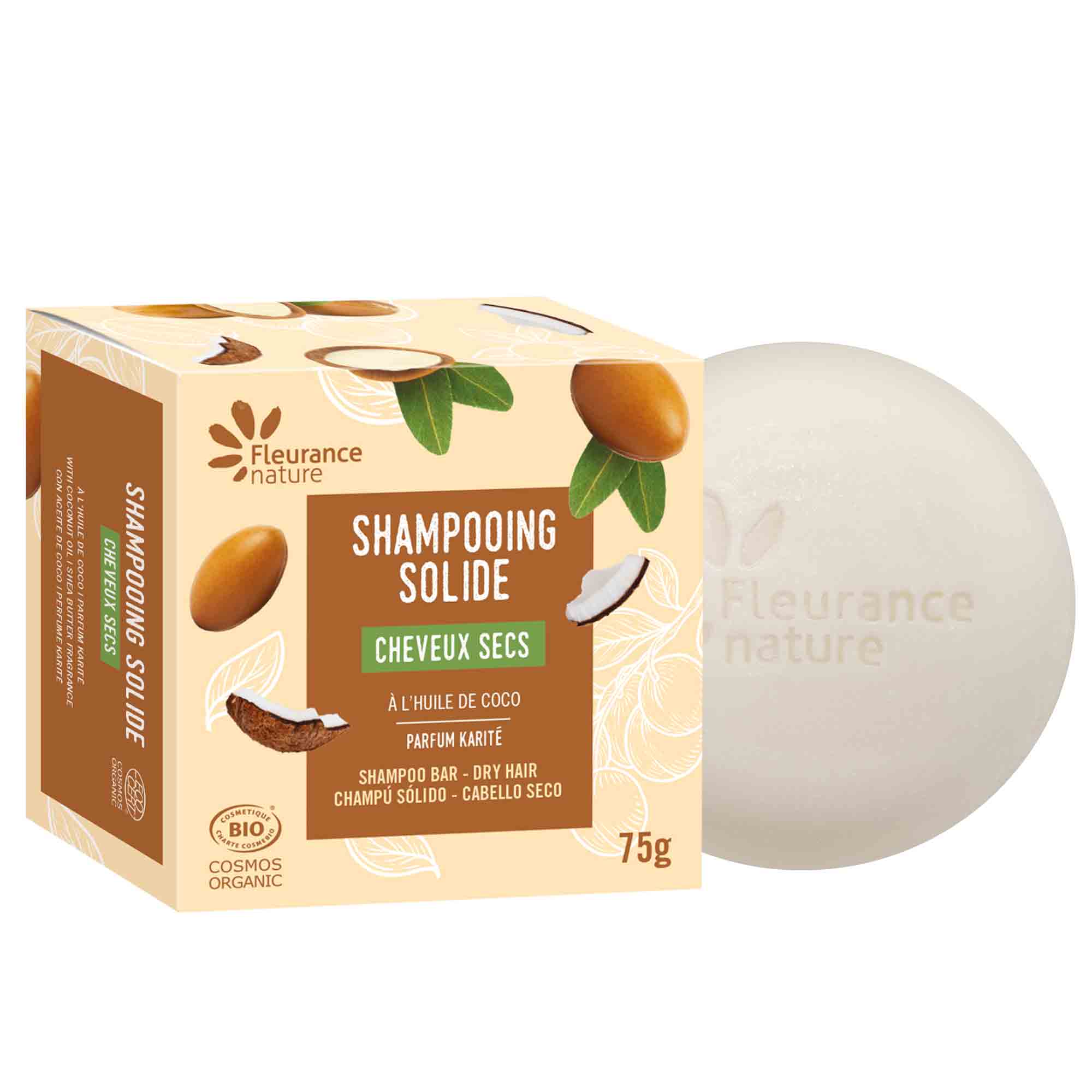 Shampoing solide Fleurance Nature | 75g