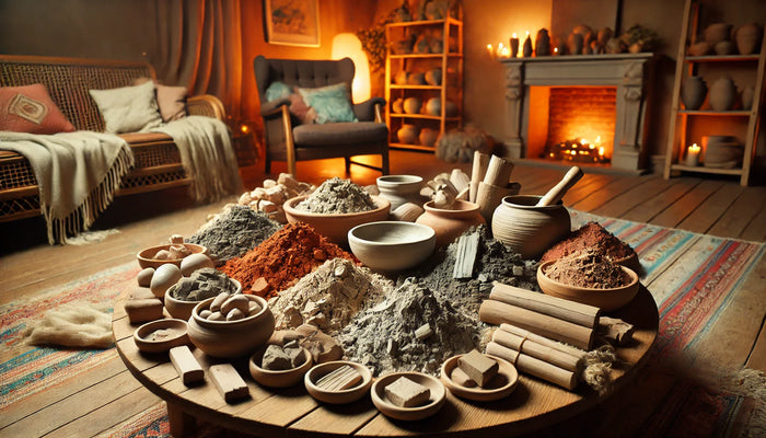 argile-argile verte-ghassoul-bentonite-blanche