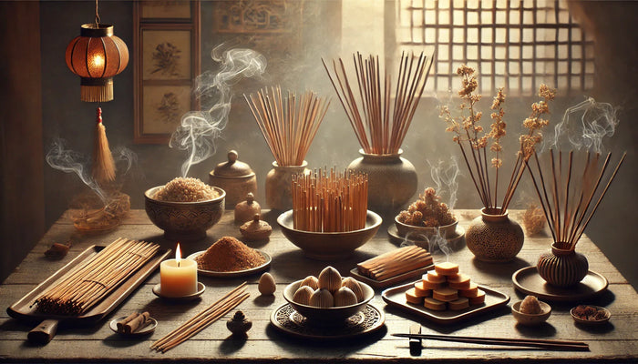 les différents types d'encens