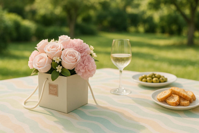 Coffret de fleurs de savon : plus réel plus durables que des vraies !