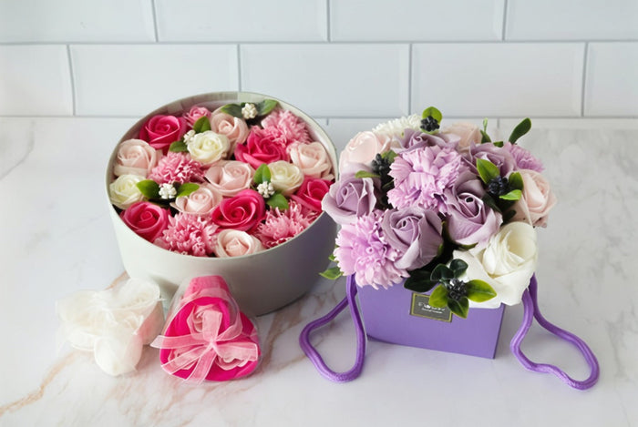 Fleurs de savon par Astroya : écologiques, durables  : la meilleure alternative aux fleurs fraîches