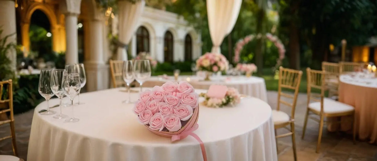 Fleurs de savon par Astroya : une idée cadeau mariage originale