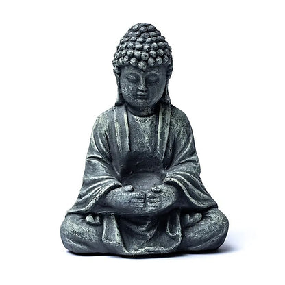 Bouddha avec un verre
