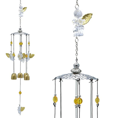 Carillon à vent 5 anges - 65 cm