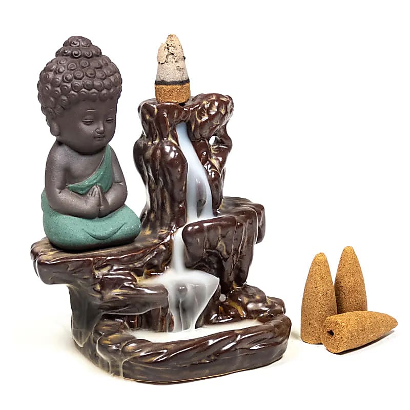 Fontaine à encens | Petit Bouddha – vue 2